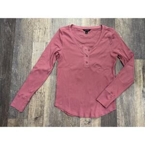 Lauren Ralph Lauren Long Sleeve Henley Shirt